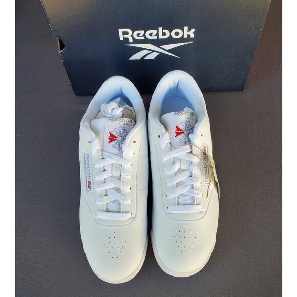 Reebok Classic White Princess Tennis Shoes. New. Size 9 Retro comfort sneakers - Picture 2 of 5